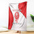 Georgia Flag Blanket with Born to Roar with Red Lion and National Symbols - Wonder Print Shop