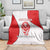 Georgia Flag Blanket with Born to Roar with Red Lion and National Symbols - Wonder Print Shop