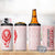 Georgia Flag 4 in 1 Can Cooler Tumbler with Born to Roar with Red Lion and National Symbols - Wonder Print Shop