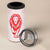 Georgia Flag 4 in 1 Can Cooler Tumbler with Born to Roar with Red Lion and National Symbols - Wonder Print Shop