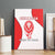 Georgia Flag Canvas Wall Art with Born to Roar with Red Lion and National Symbols - Wonder Print Shop