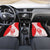 Georgia Flag Car Mats with Born to Roar with Red Lion and National Symbols - Wonder Print Shop