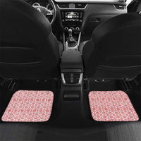 Georgia Flag Car Mats with Born to Roar with Red Lion and National Symbols - Wonder Print Shop