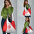 Georgia Flag Grocery Bag with Born to Roar with Red Lion and National Symbols - Wonder Print Shop