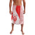 Georgia Flag Lavalava with Born to Roar with Red Lion and National Symbols - Wonder Print Shop