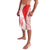 Georgia Flag Lavalava with Born to Roar with Red Lion and National Symbols - Wonder Print Shop