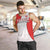 Georgia Flag Men Tank Top with Born to Roar with Red Lion and National Symbols - Wonder Print Shop