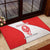 Georgia Flag Rubber Doormat with Born to Roar with Red Lion and National Symbols - Wonder Print Shop