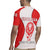 Georgia Flag Rugby Jersey with Born to Roar with Red Lion and National Symbols - Wonder Print Shop