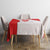 Georgia Flag Tablecloth with Born to Roar with Red Lion and National Symbols - Wonder Print Shop