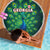 Georgia Peacock Beach Blanket with Slay in Silence Shine Like a Peacock Design - Wonder Print Shop