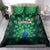 Georgia Peacock Bedding Set with Slay in Silence Shine Like a Peacock Design - Wonder Print Shop