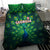 Georgia Peacock Bedding Set with Slay in Silence Shine Like a Peacock Design - Wonder Print Shop