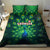 Georgia Peacock Bedding Set with Slay in Silence Shine Like a Peacock Design - Wonder Print Shop