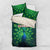 Georgia Peacock Bedding Set with Slay in Silence Shine Like a Peacock Design - Wonder Print Shop