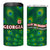 Georgia Peacock 4 in 1 Can Cooler Tumbler with Slay in Silence Shine Like a Peacock Design - Wonder Print Shop