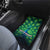 Georgia Peacock Car Mats with Slay in Silence Shine Like a Peacock Design - Wonder Print Shop