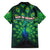 Georgia Peacock Family Matching Long Sleeve Bodycon Dress and Hawaiian Shirt with Slay in Silence Shine Like a Peacock Design - Wonder Print Shop