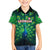 Georgia Peacock Family Matching Long Sleeve Bodycon Dress and Hawaiian Shirt with Slay in Silence Shine Like a Peacock Design - Wonder Print Shop