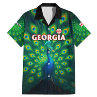 Georgia Peacock Family Matching Mermaid Dress and Hawaiian Shirt with Slay in Silence Shine Like a Peacock Design - Wonder Print Shop