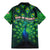 Georgia Peacock Family Matching Mermaid Dress and Hawaiian Shirt with Slay in Silence Shine Like a Peacock Design - Wonder Print Shop