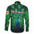 Georgia Peacock Family Matching Mermaid Dress and Hawaiian Shirt with Slay in Silence Shine Like a Peacock Design - Wonder Print Shop