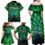 Georgia Peacock Family Matching Off Shoulder Maxi Dress and Hawaiian Shirt with Slay in Silence Shine Like a Peacock Design - Wonder Print Shop