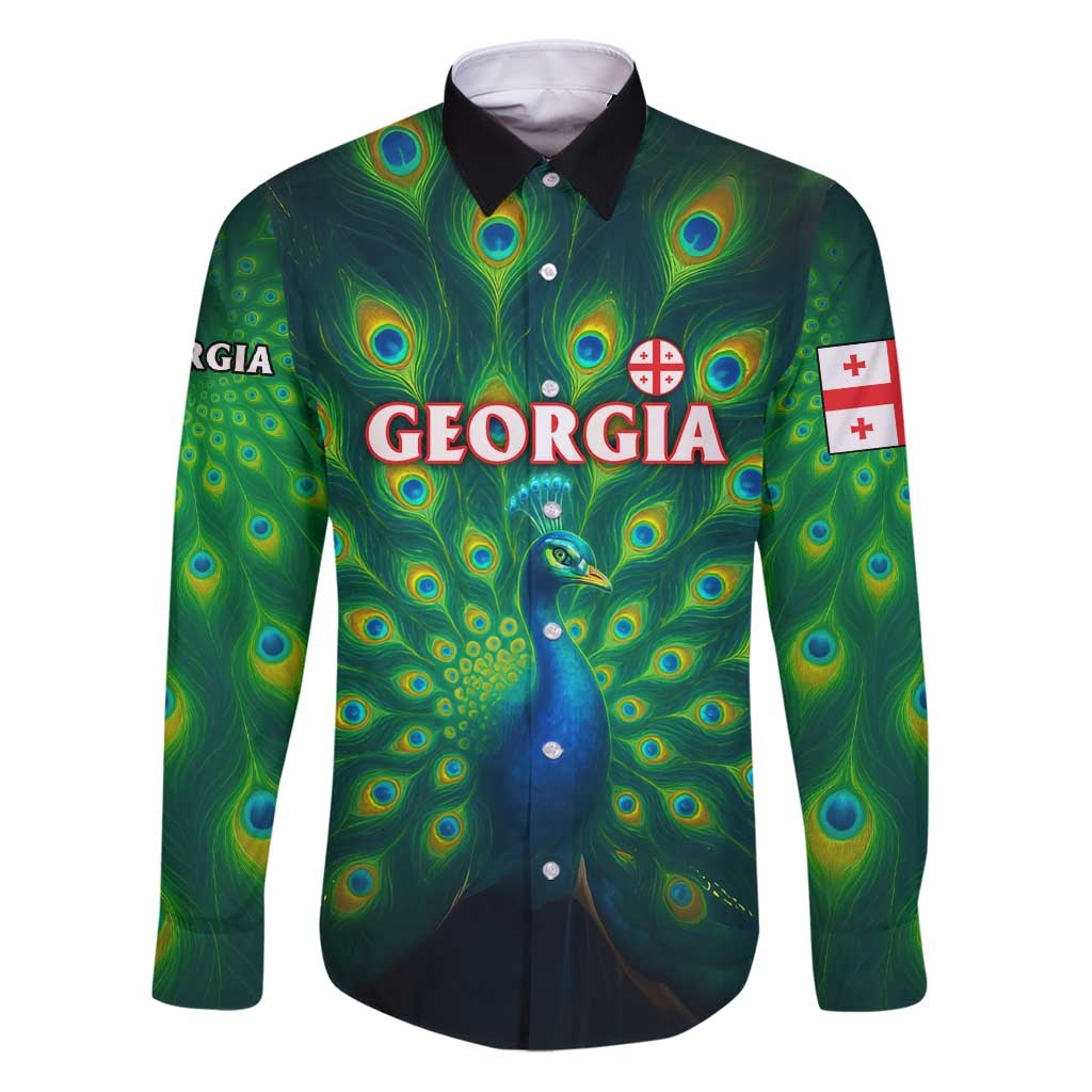 Georgia Peacock Family Matching Puletasi and Hawaiian Shirt with Slay in Silence Shine Like a Peacock Design - Wonder Print Shop