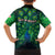 Georgia Peacock Family Matching Short Sleeve Bodycon Dress and Hawaiian Shirt with Slay in Silence Shine Like a Peacock Design - Wonder Print Shop