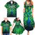 Georgia Peacock Family Matching Summer Maxi Dress and Hawaiian Shirt with Slay in Silence Shine Like a Peacock Design - Wonder Print Shop