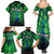 Georgia Peacock Family Matching Summer Maxi Dress and Hawaiian Shirt with Slay in Silence Shine Like a Peacock Design - Wonder Print Shop