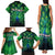 Georgia Peacock Family Matching Tank Maxi Dress and Hawaiian Shirt with Slay in Silence Shine Like a Peacock Design - Wonder Print Shop