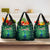 Georgia Peacock Grocery Bag with Slay in Silence Shine Like a Peacock Design - Wonder Print Shop