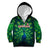 Georgia Peacock Kid Hoodie with Slay in Silence Shine Like a Peacock Design - Wonder Print Shop