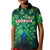 Georgia Peacock Kid Polo Shirt with Slay in Silence Shine Like a Peacock Design - Wonder Print Shop