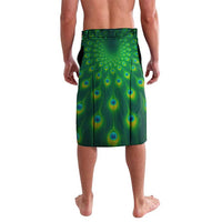 Georgia Peacock Lavalava with Slay in Silence Shine Like a Peacock Design - Wonder Print Shop