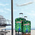 Georgia Peacock Luggage Cover with Slay in Silence Shine Like a Peacock Design - Wonder Print Shop