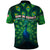 Georgia Peacock Polo Shirt with Slay in Silence Shine Like a Peacock Design - Wonder Print Shop