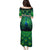 Georgia Peacock Puletasi with Slay in Silence Shine Like a Peacock Design - Wonder Print Shop