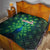 Georgia Peacock Quilt with Slay in Silence Shine Like a Peacock Design - Wonder Print Shop