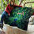 Georgia Peacock Quilt with Slay in Silence Shine Like a Peacock Design - Wonder Print Shop
