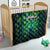 Georgia Peacock Quilt with Slay in Silence Shine Like a Peacock Design - Wonder Print Shop