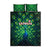 Georgia Peacock Quilt Bed Set with Slay in Silence Shine Like a Peacock Design - Wonder Print Shop