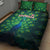 Georgia Peacock Quilt Bed Set with Slay in Silence Shine Like a Peacock Design - Wonder Print Shop