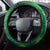 Georgia Peacock Steering Wheel Cover with Slay in Silence Shine Like a Peacock Design - Wonder Print Shop