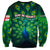 Georgia Peacock Sweatshirt with Slay in Silence Shine Like a Peacock Design - Wonder Print Shop