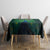 Georgia Peacock Tablecloth with Slay in Silence Shine Like a Peacock Design - Wonder Print Shop