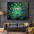 Georgia Peacock Tapestry with Slay in Silence Shine Like a Peacock Design - Wonder Print Shop
