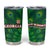 Georgia Peacock Tumbler Cup with Slay in Silence Shine Like a Peacock Design - Wonder Print Shop