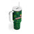 Georgia Peacock Tumbler With Handle with Slay in Silence Shine Like a Peacock Design - Wonder Print Shop